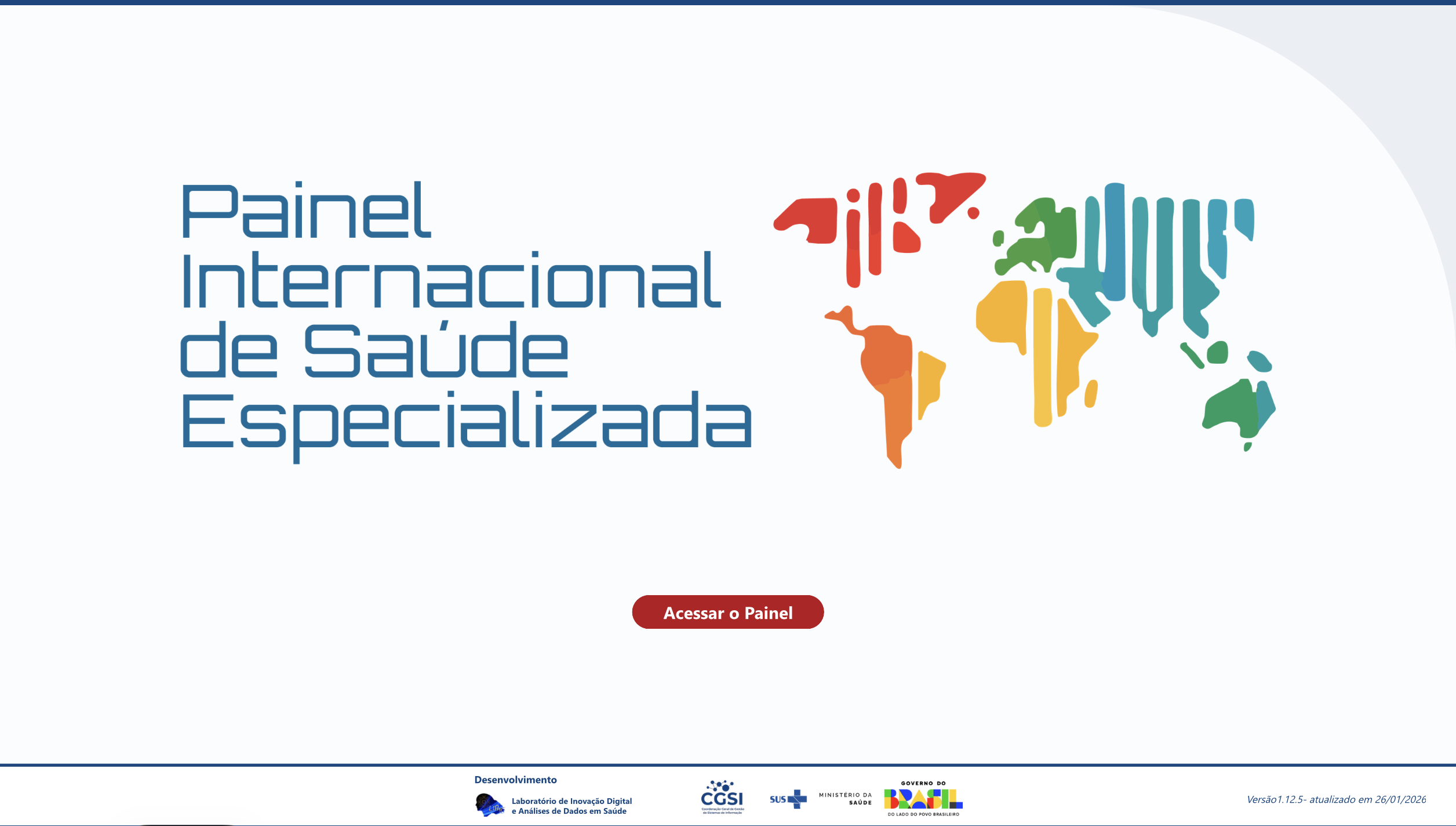 Imagem do painel Atenção especializada